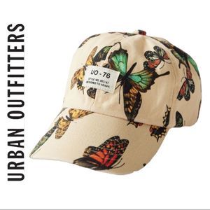 NEW Urban Outfitters UO Women's Butterfly Baseball Hat Cap